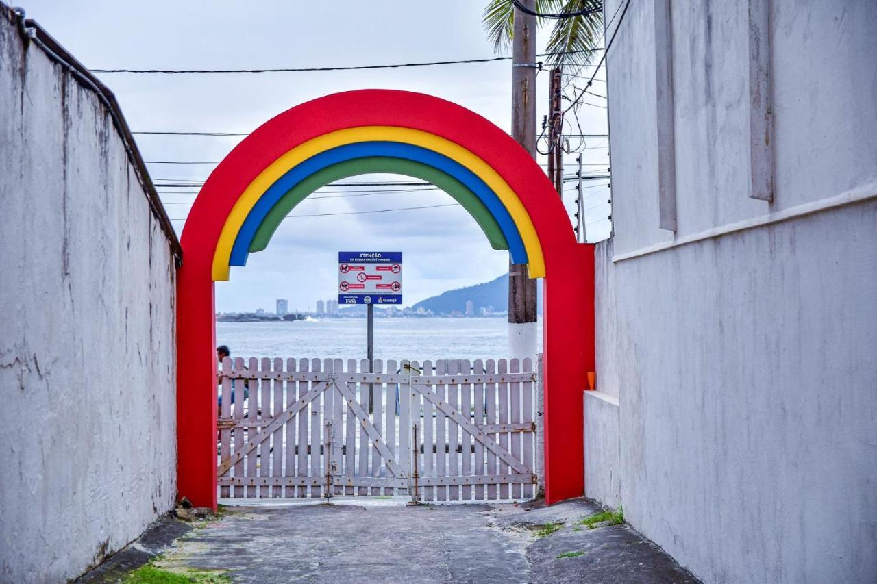 Apto C Piscina E Acesso Exclusivo A Praia, Guarujá Eksteriør billede